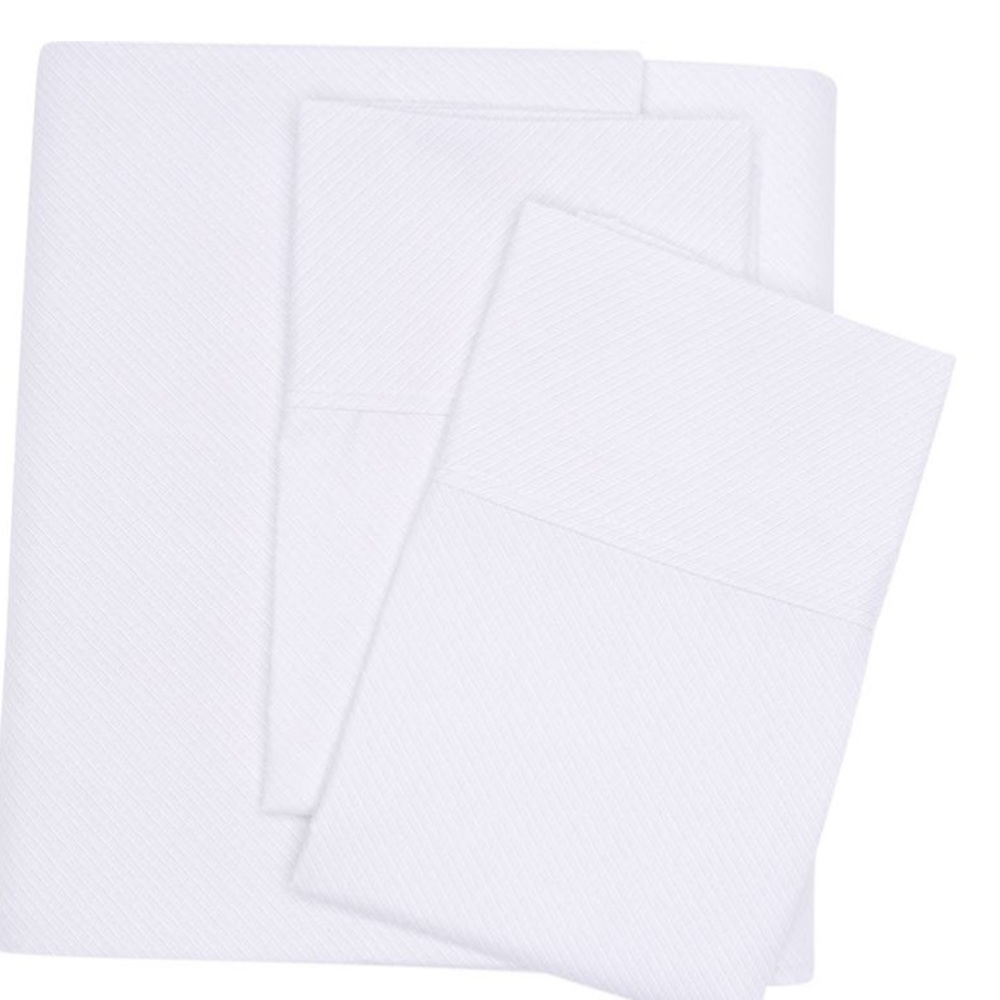 Modernist King 4 Piece Solid Sheet Set (Light Grey)